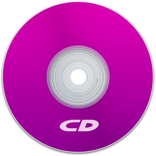 CD Purple Icon 512x512 png